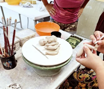 Dalle tue mani, un’opera d’arte: workshop di porcellana