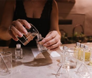 Degustazione olfattiva con extrait de parfum