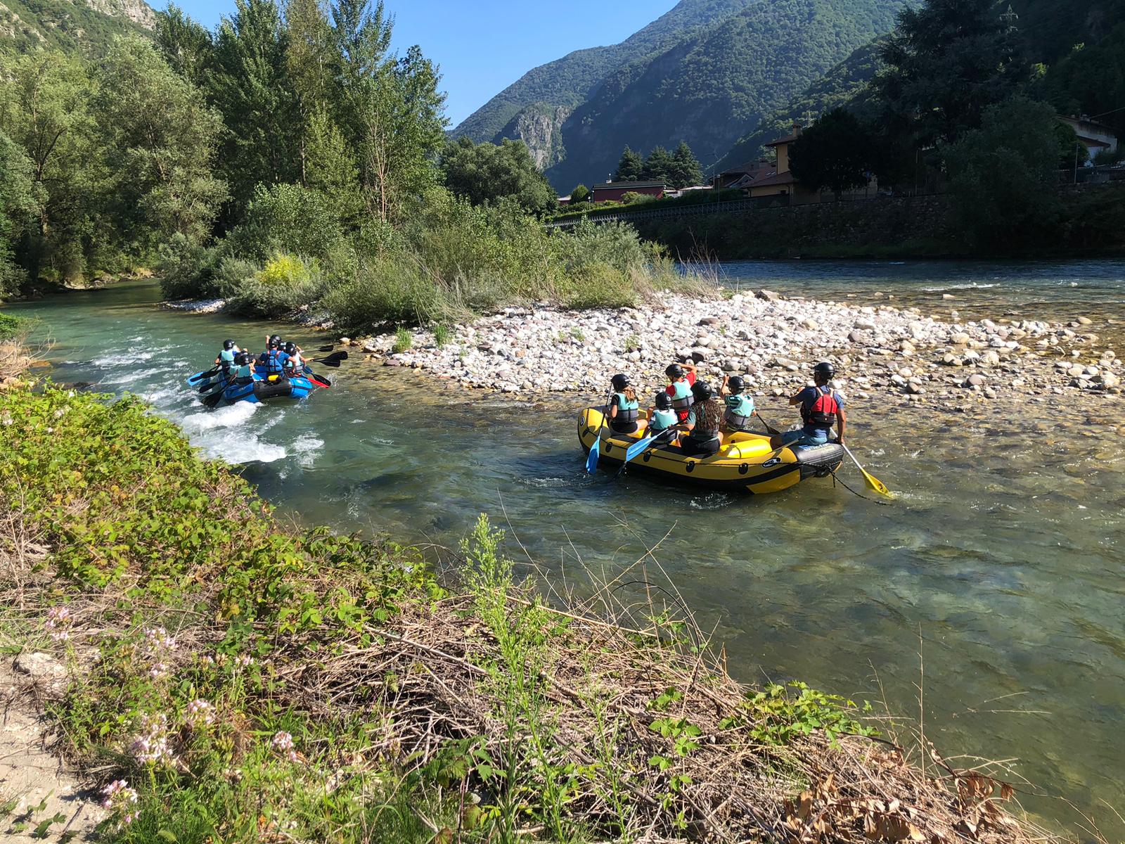Rafting Family sul Fiume Brenta