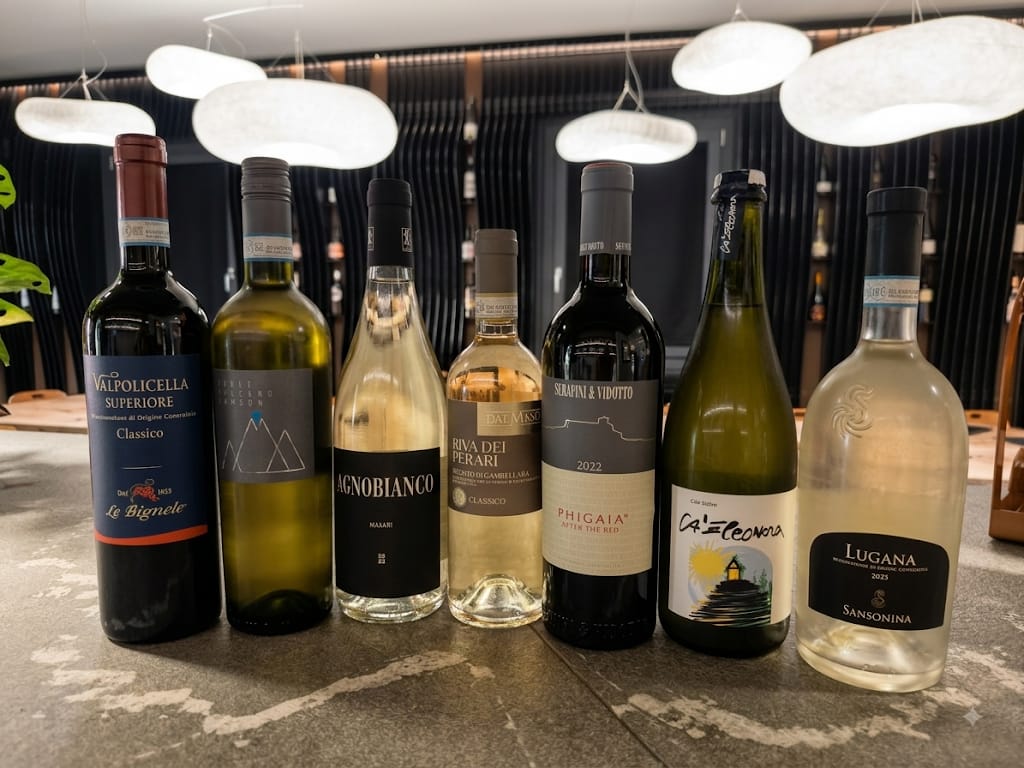 Degustazione di vini del territorio con il sommelier Davide